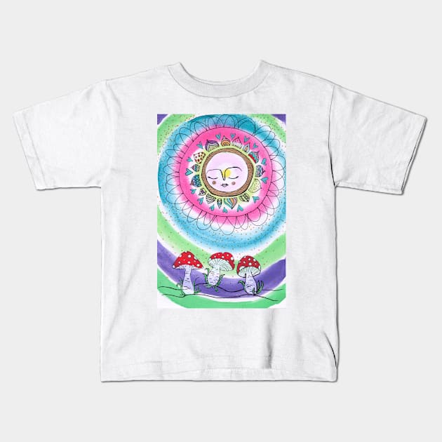 Sun Kids T-Shirt by gaea